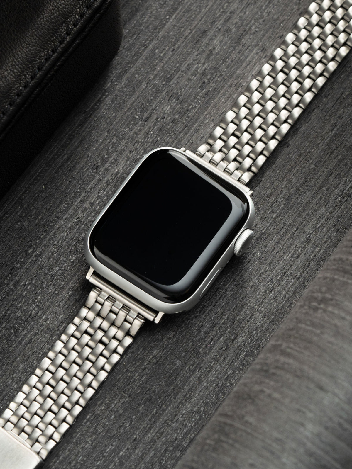 Apple Watch Band 14 Pieces Stainless Steel Rubber Beaded Mixed Styles NEW EUC Apple Watch Band and or 14k Rose Gold GP Pc Crystal Double  main image 4