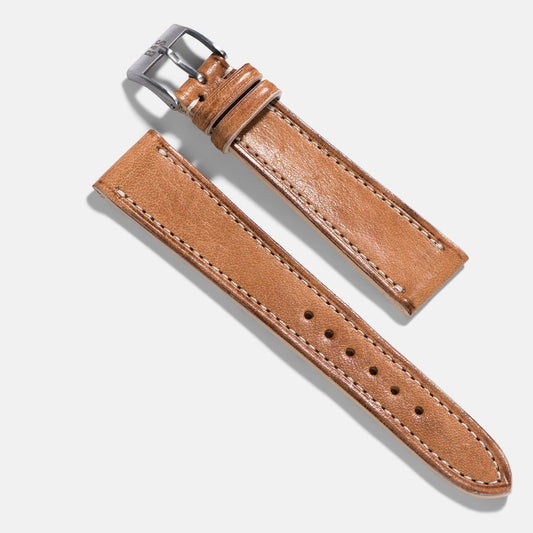 Expensive Apple Watch Band - Brown Leather - Retro Cosaro