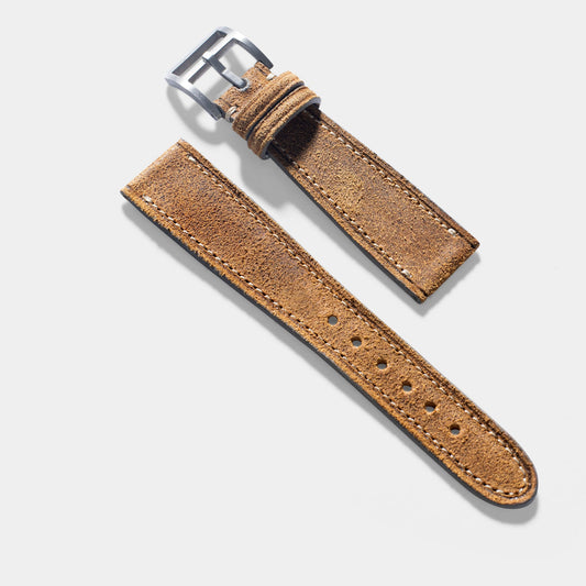 Expensive Apple Watch Band - Brown Leather - Le Marais