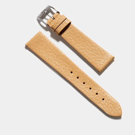 Women Apple Watch Band - Creme Pigskin Leather - Retro