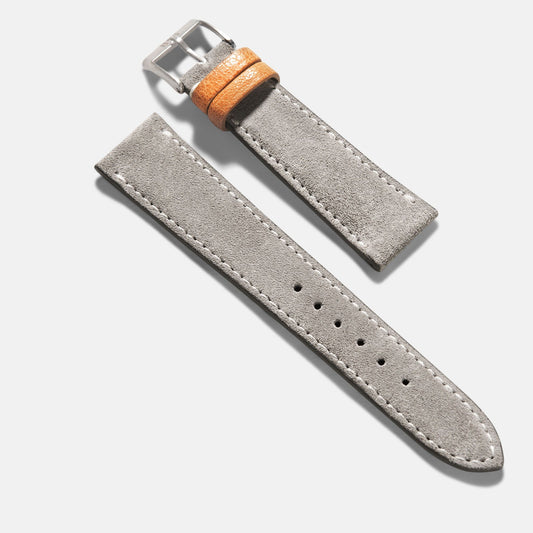Women Apple Watch Band - Grey Suede Leather - Harbor