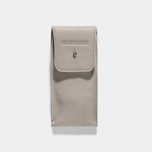 Apple Watch Pouch - Calf Leather - Ivory Grey