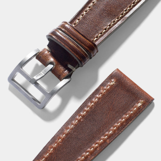 Best Apple Watch Band - Brown Leather - Le Métropolitain