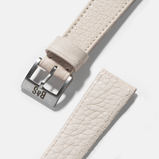Men Apple Watch Band - Creme Calf Leather - Taurillon Speedy